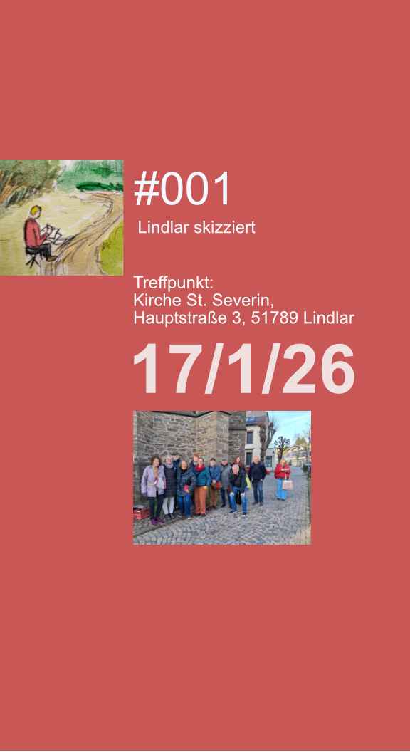 „Lindlar skizziert“ #001 am 17.01.2026