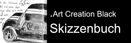 Art Creation Black Skizzenbuch