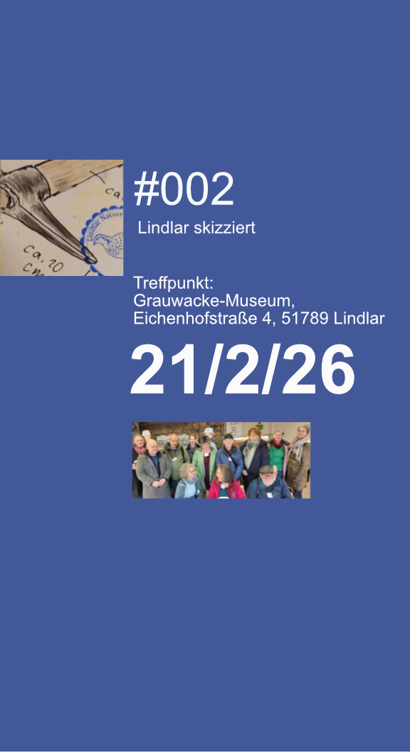„Lindlar skizziert“ #002 am 21.02.2026